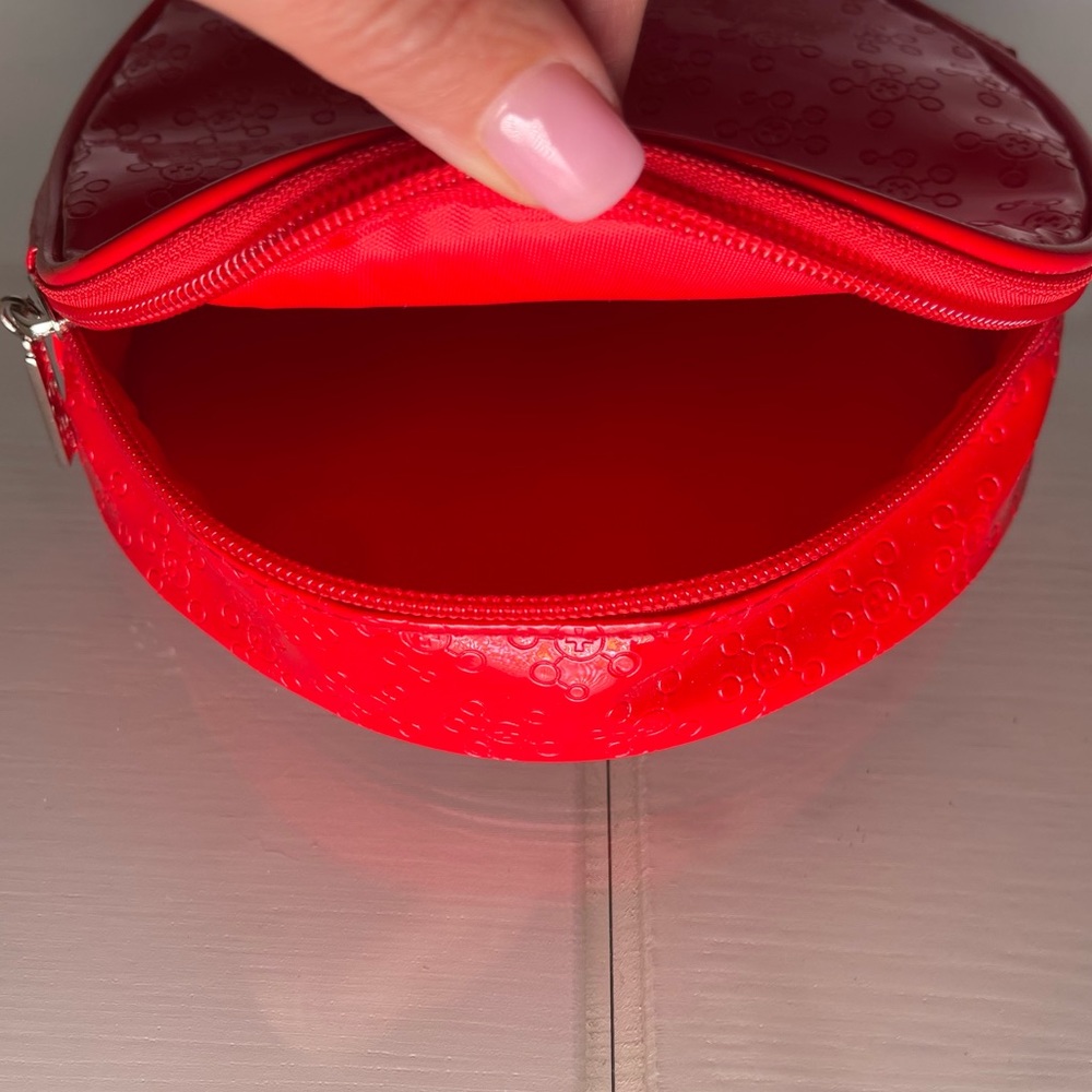 Round half zip empty Cosmetic Bag - Picture 3 of 6